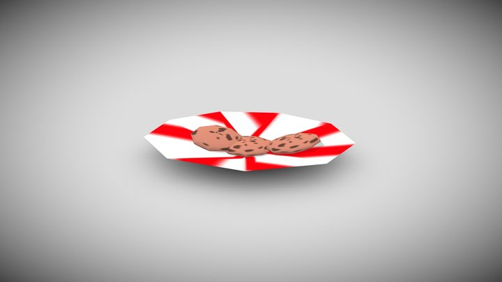 Cookies _lowpoly🍪 – Free 3D Model STL
