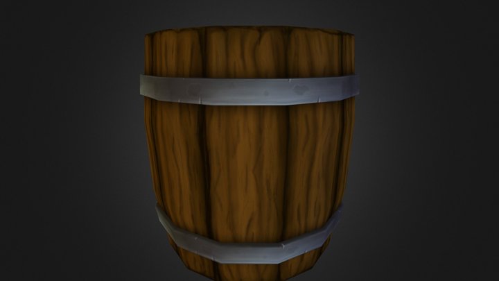 Barrel Closed L1 3D Model