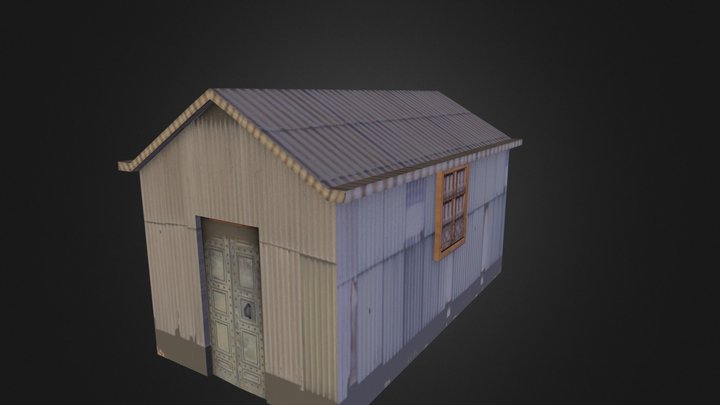 Mapa pradera del ganso Casa2 3D Model