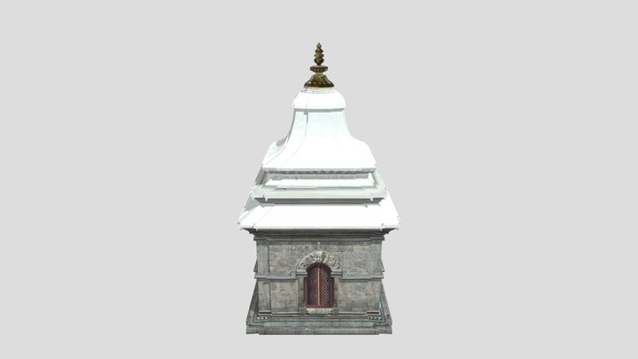 Hindu Temple F 3D Model