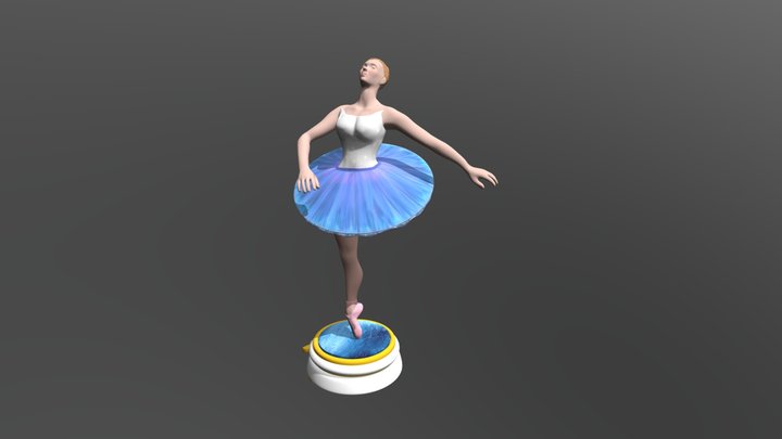 Ballerina 3D Model