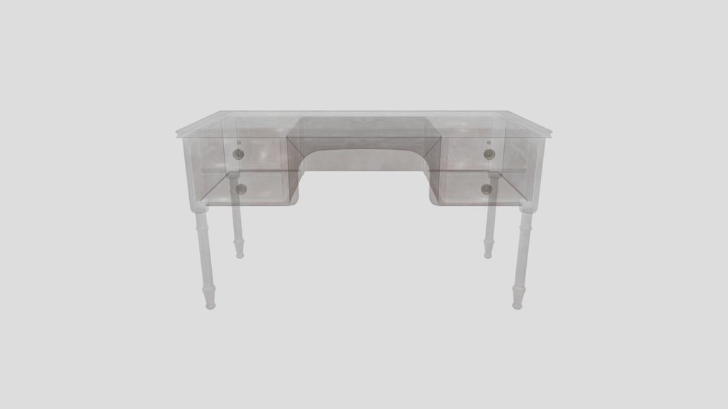 1920s Wooden Office Desk