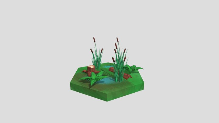 Swamp Lvl2 3D Model