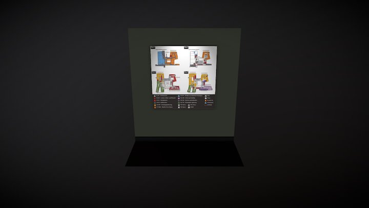 Taxtile map test 3D Model