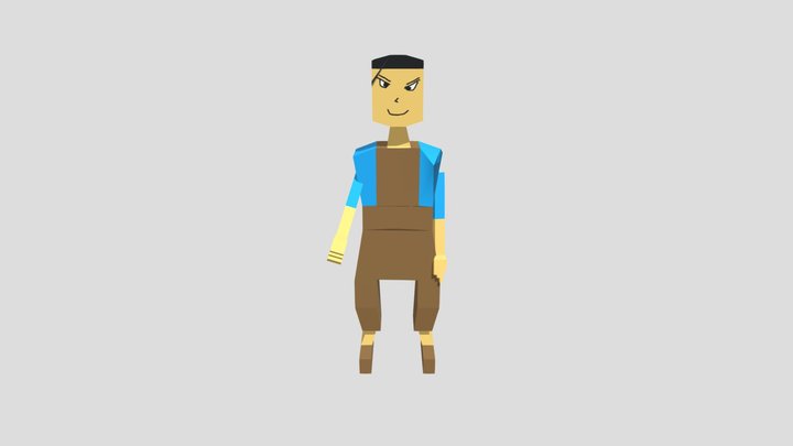work1 3D Model