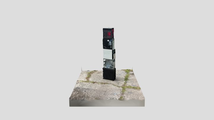 CPU Tower 04 3D Model