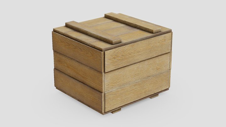 wooden box-Freepoly.org – Free 3D Model STL