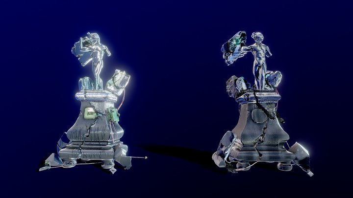 GöttwAIg – Zwillingsidole der Reparatur – Free 3D Model STL