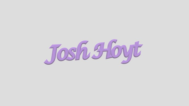 Hoyt Signature 3D Model