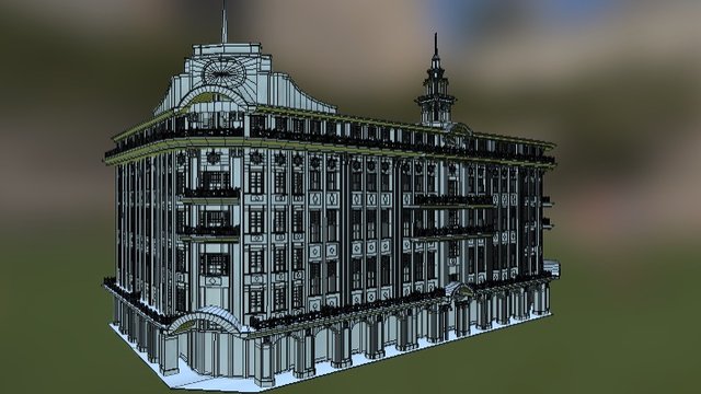 上海建築物-永安百貨 3D Model