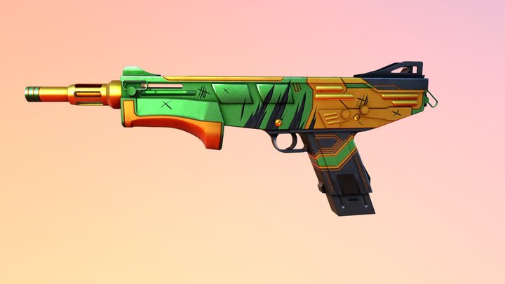Mag-7 old dread 3D Model