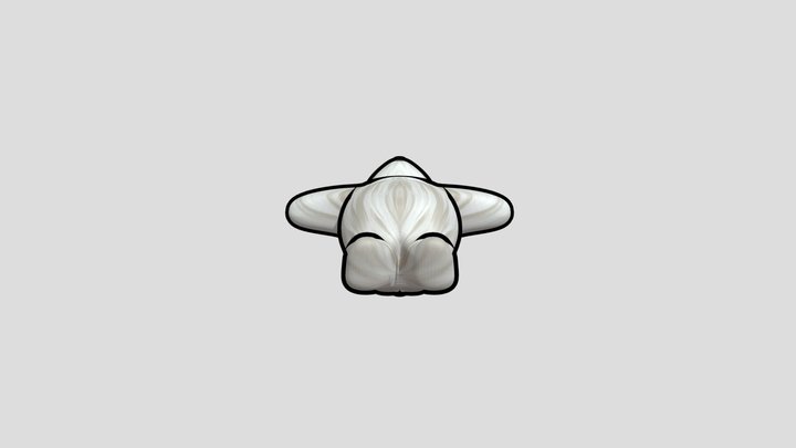 Fluffy Polar 3D Model