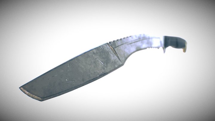 Blade Kukri 3D Model
