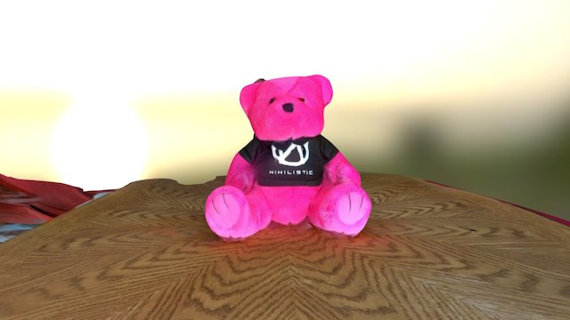 Explosive Bear 3D Model