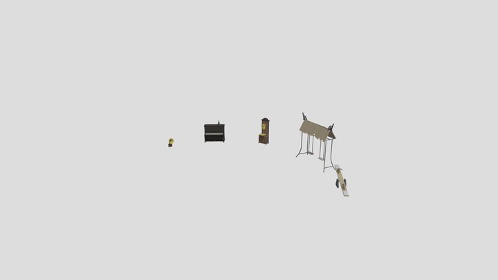 XYZ. DraftPunk 3. Lesson 1.4 ver2 3D Model