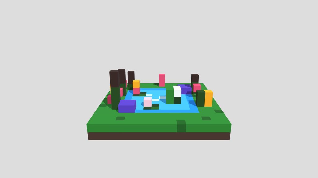 Fairy Pond - Voxel 32x32 (Animated)