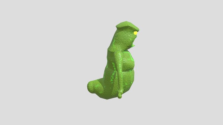 Aunty Slimer 3D Model