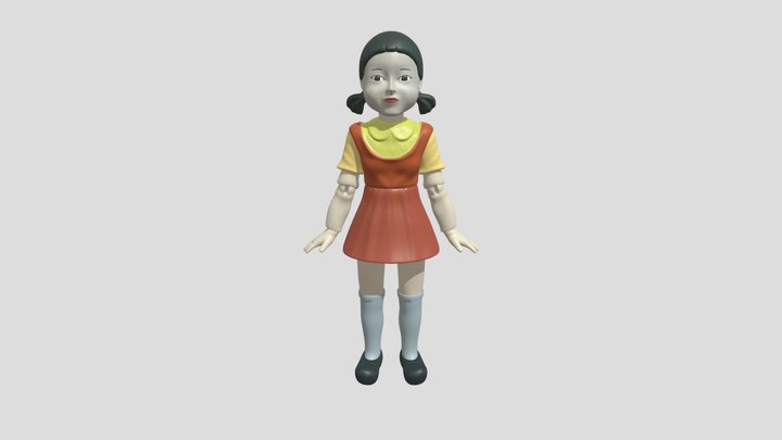 Doll 3D Model