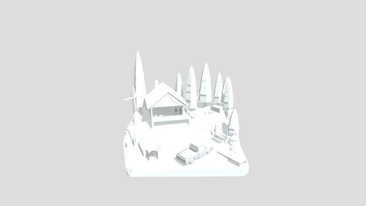 Eco house - Update chosen Diorama and House 3D Model