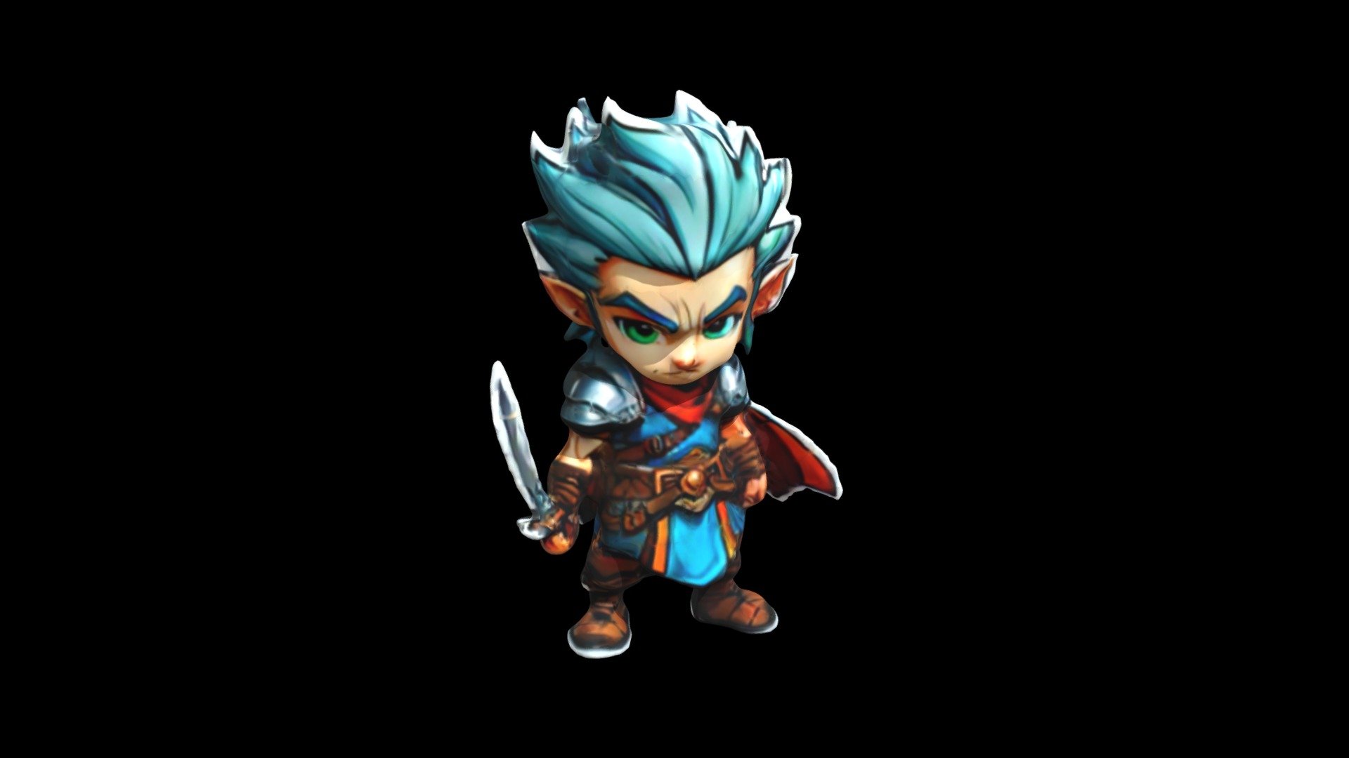 An illustration of Rylen, a character from the v - Download Free 3D ...