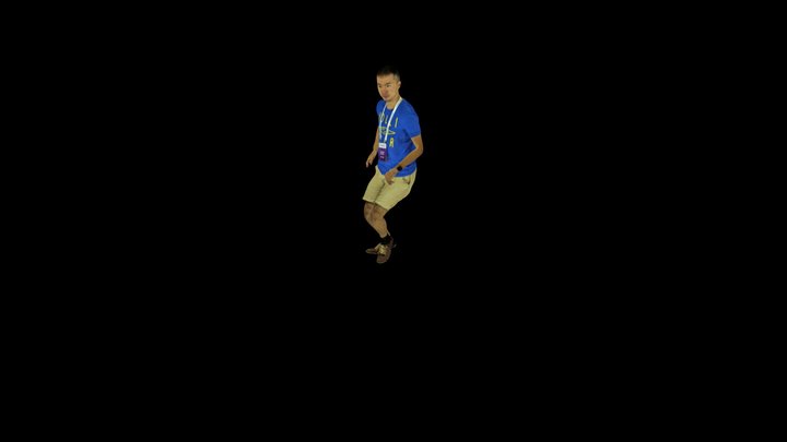 Alec Breakdance Freezes 3D Model