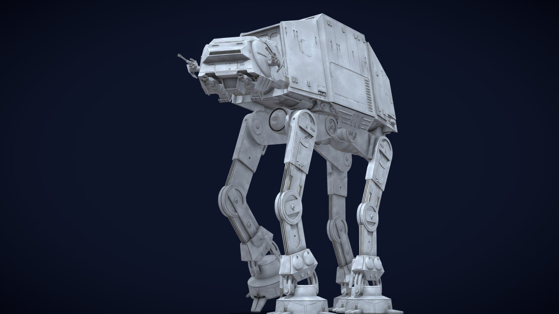 SF・ファンタジー・ホラー IMPERIAL AT-AT WALKER STAR WARS Imperial AT-AT Walker - Star Wars - Download Free 3D model
