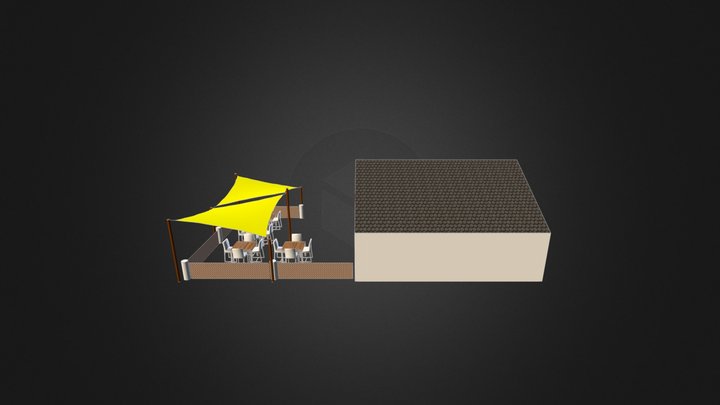 Prosper Golf Čeladná - terasa 3D Model