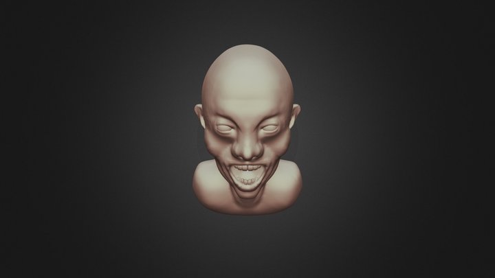 "Excited" Ufoman SculptJanuary Challenge 3D Model