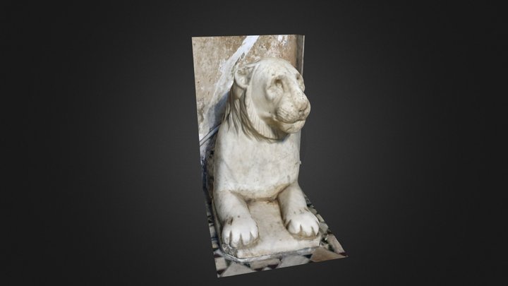 Leone Stiloforo - Stylophore lion 3D Model