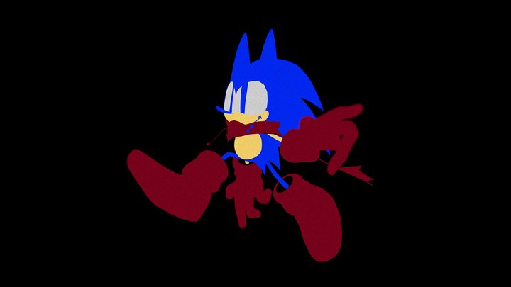 Sonic EXE - Download Free 3D model by cleverdamontoutube  (@cleverdamontoutube) [2f29797]