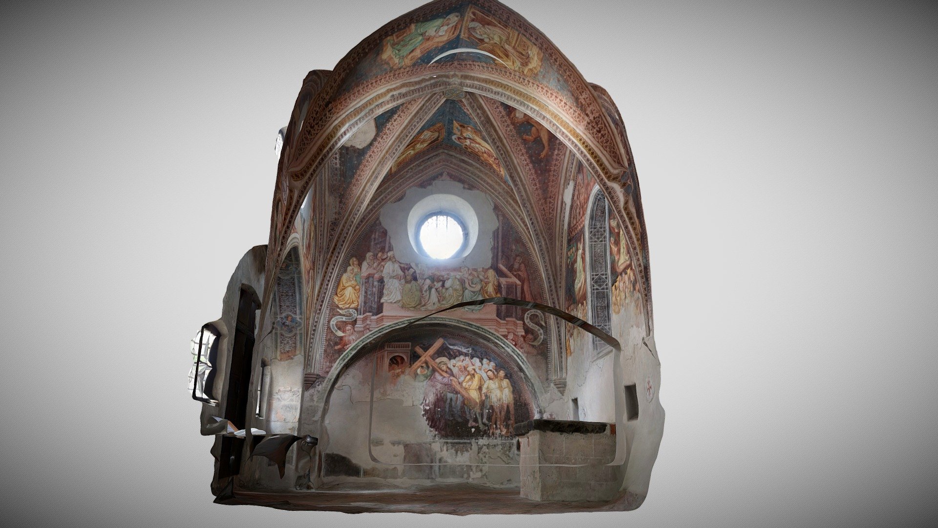 Santuario della Madonna Addolorata - Riffian - Download Free 3D model ...