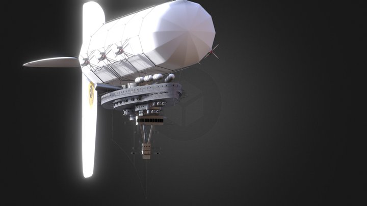 Ziplabs Battle Airship 3D Model