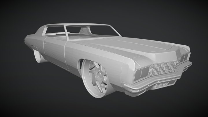 Chevrolet Impala 1973 3D Model