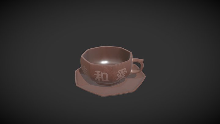 Chinese teacap 3D Model