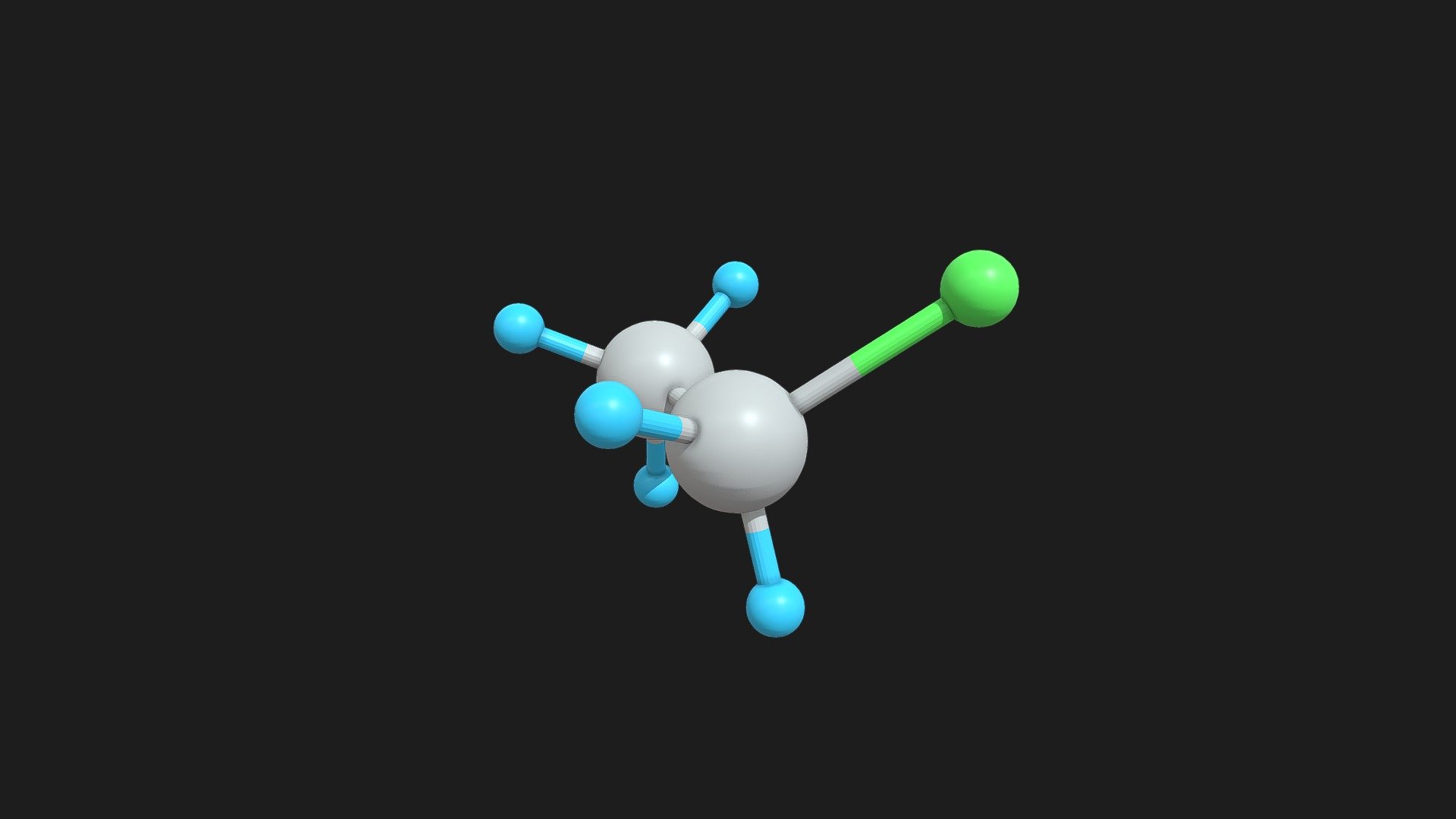 Chloroethane 120 deg rotation