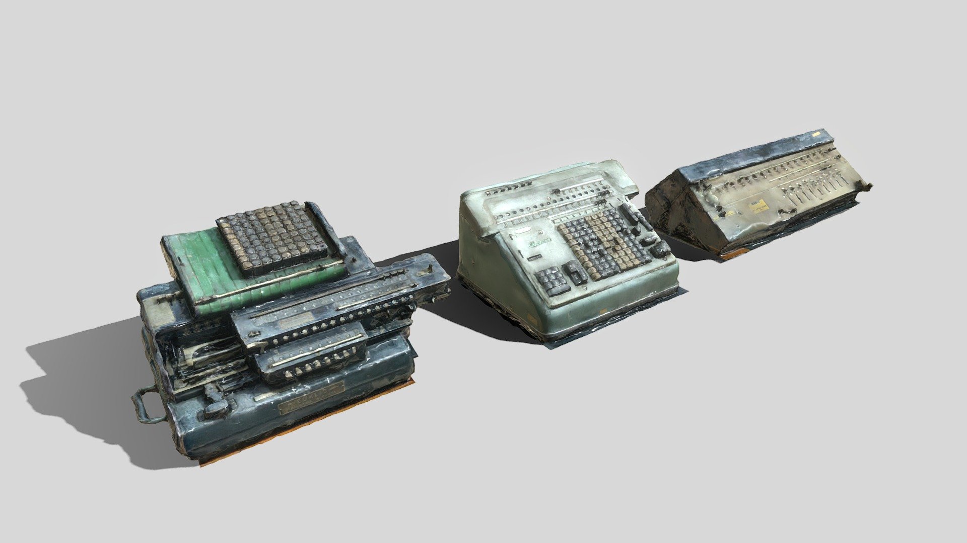 Old office equipment [FREE] Download Free 3D model by Exploring