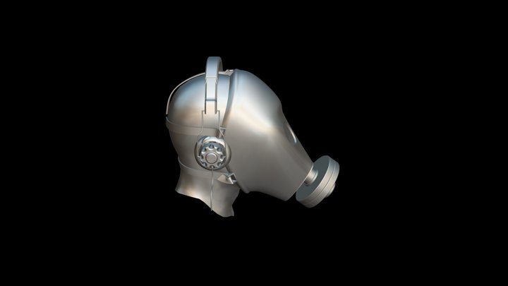 Headphones  OBJ 3D Model
