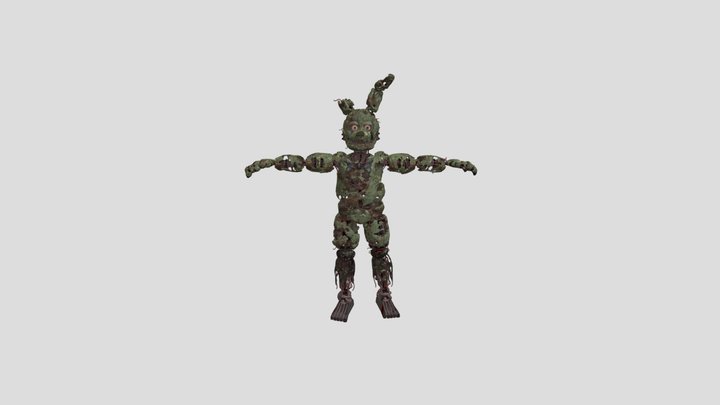 Springtrap 3D models - Sketchfab