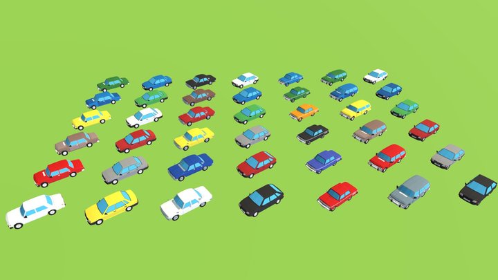 only_Ukraine_cars 3D Model