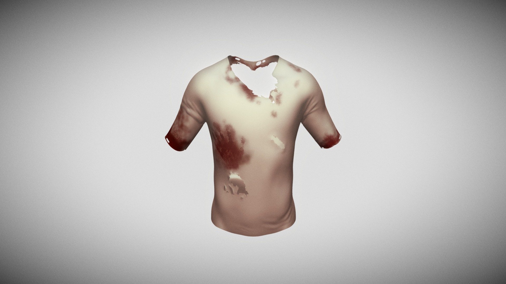 Ripped Tshirt With Blood Download Free 3D model by minecraft123milo
