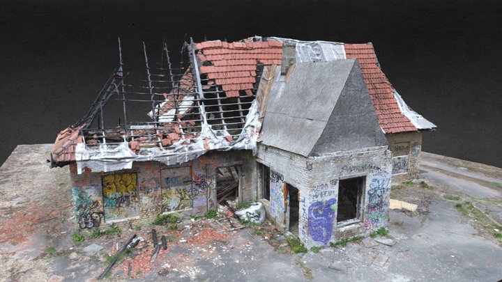 Abandoned-Soviet-Base-Building-1 3D Model