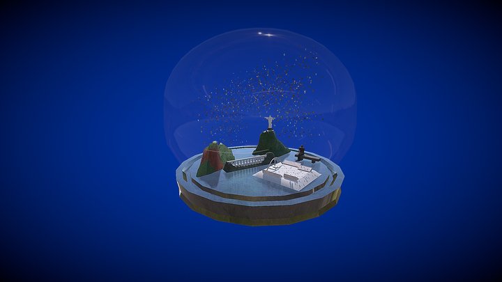 Snow Globe 3D Model