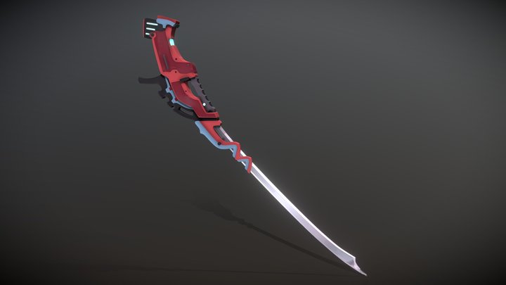E.V.A's Weapon ~ the Art of Sleep Walkers 3D Model