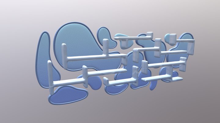 Reali-TEA - Grocery Shelf 3D Model