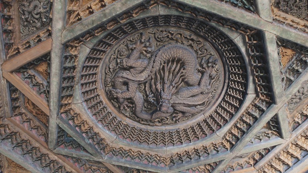Wooden dome from Longfusi