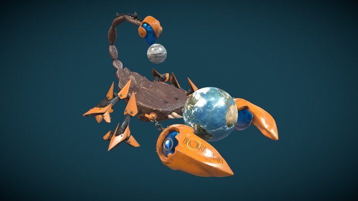 Скорпион 3D Model