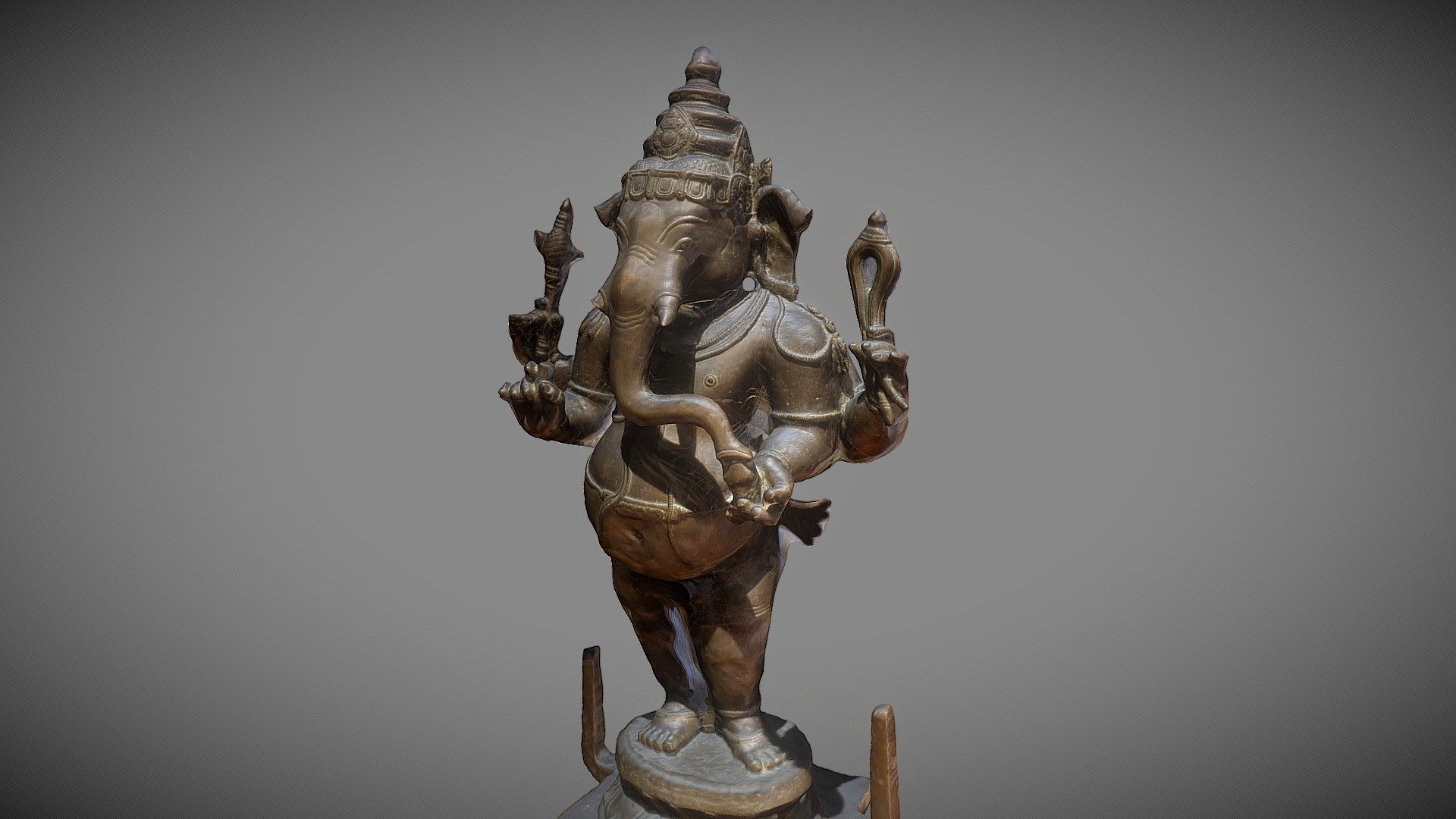 Ganesha Ji - Download Free 3D model by Geoffrey Marchal (@geoffreymarchal)  [7eb6648]