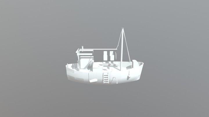 Fischkutter 3D Model