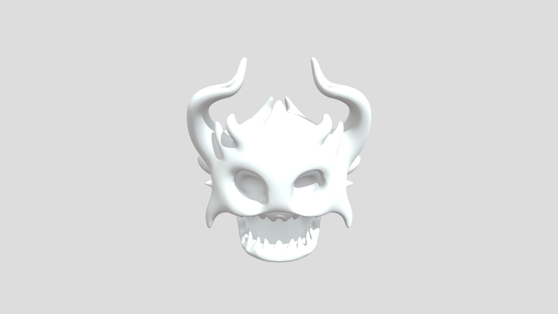 weird skull head