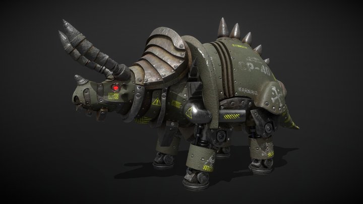 Mechasaures 3D Model